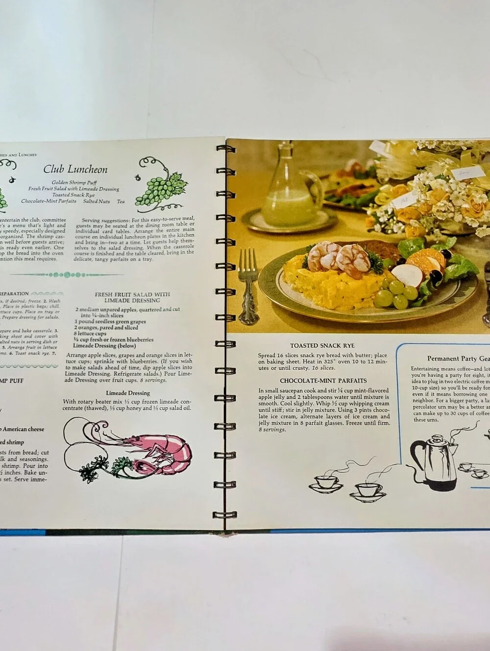 Vintage 1967 Betty Crocker Hostess Cookbook First Edition, MCM GUC